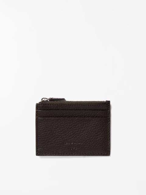 TIGER OF SWEDEN Wahren Grainy Calf Leather Wallet