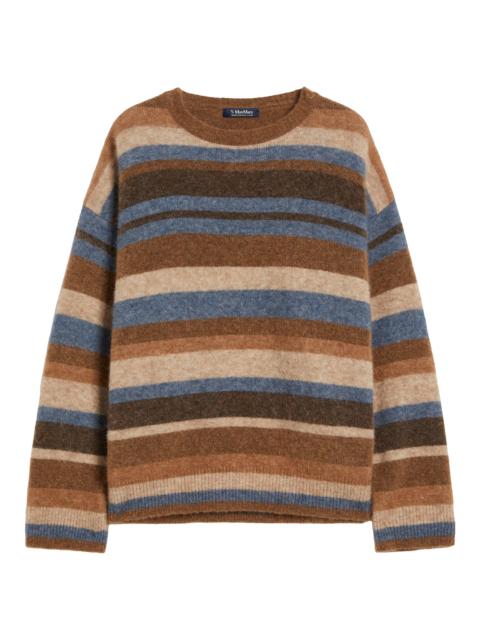 Max Mara Women's Alpaca and Wool Sweater - Beige Multicolor