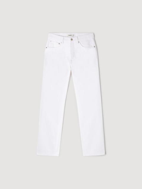Sandro REGULAR RAW JEANS