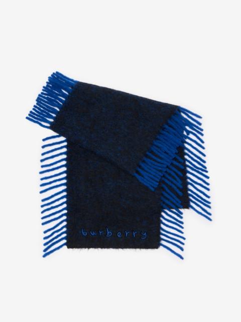 Burberry Alpaca Wool Blend Happy Scarf