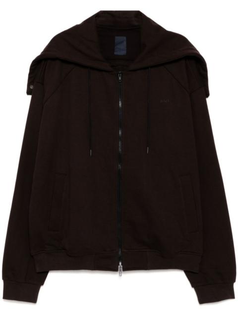 JUUN.J zip-up hooded jacket