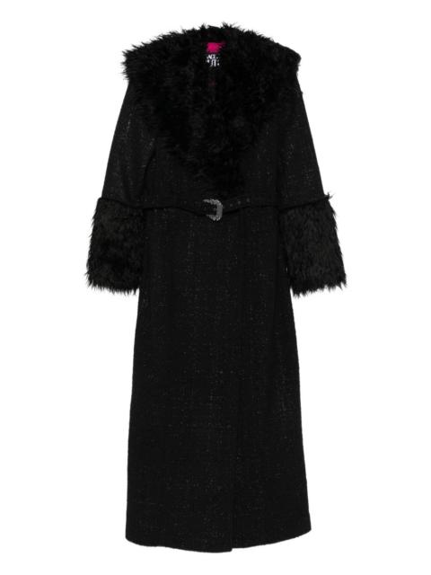 VERSACE JEANS COUTURE belted coat