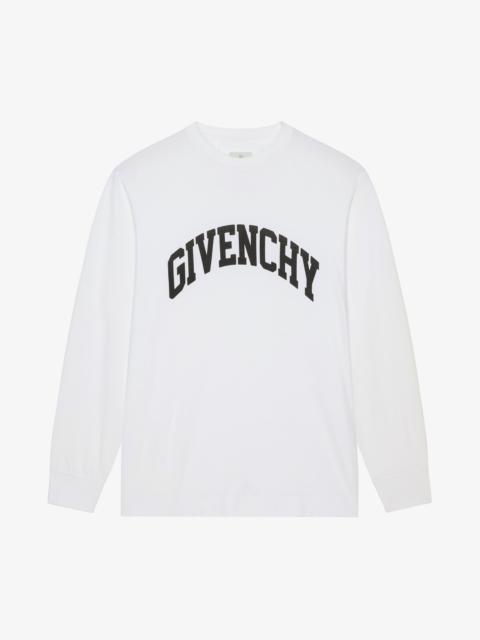 Givenchy GIVENCHY COLLEGE CLASSIC T-SHIRT