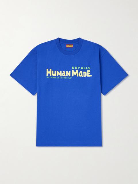 Human Made Logo-Print Cotton-Jersey T-Shirt