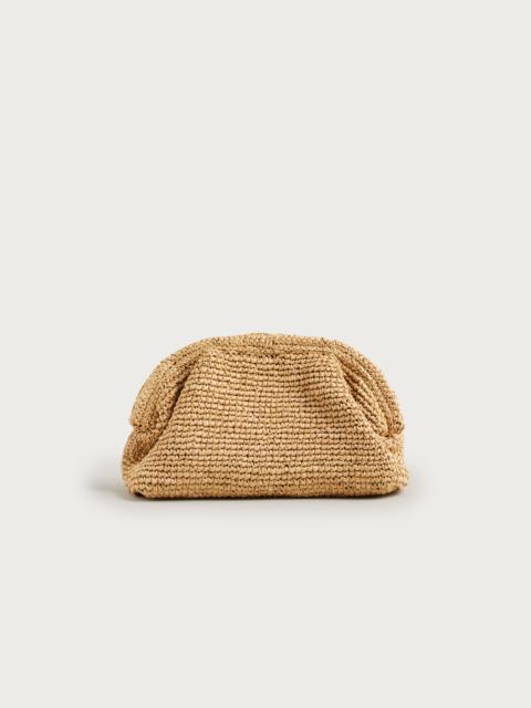 J.CREW Portofino handknotted clutch