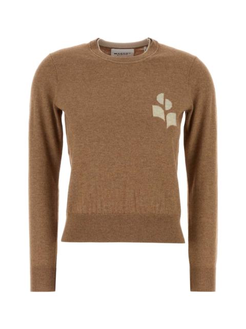 Camel Cotton Blend Lanta Sweater