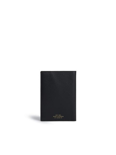 Smythson Panama leather passport cover