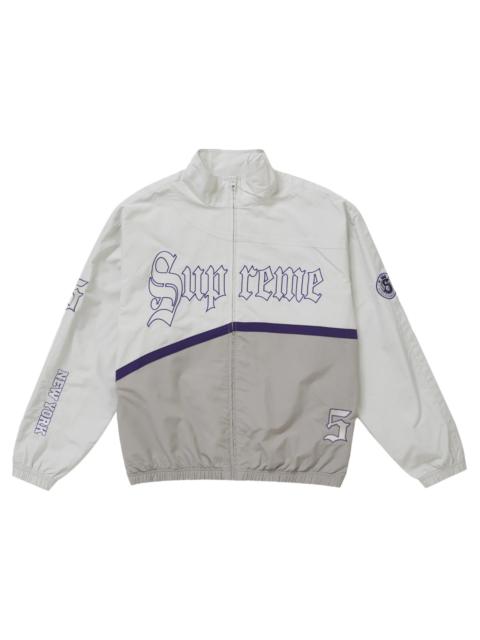 Supreme Supreme Old English Track Jacket White