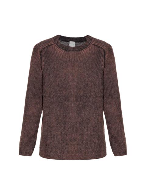 fine-knit jumper