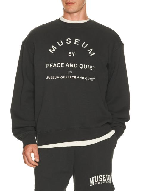 Museum of Peace & Quiet Museum By Pq Crewneck