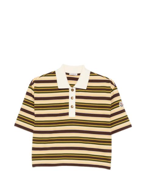 Moncler Moncler Manica Corta Striped Short-sleeve Polo Shirt