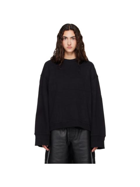 The Frankie Shop Black Talia Sweatshirt