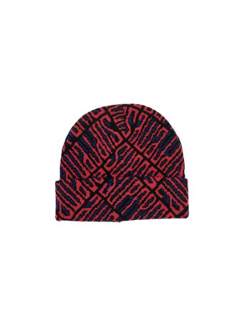 Supreme Funk Spellout Beanie 'Red'