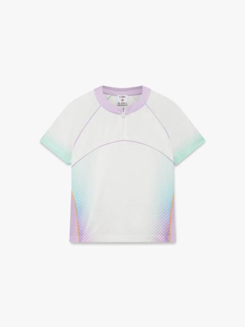 CASABLANCA Glass Gradient Short Sleeve Football Mesh Shirt | Casablanca Paris