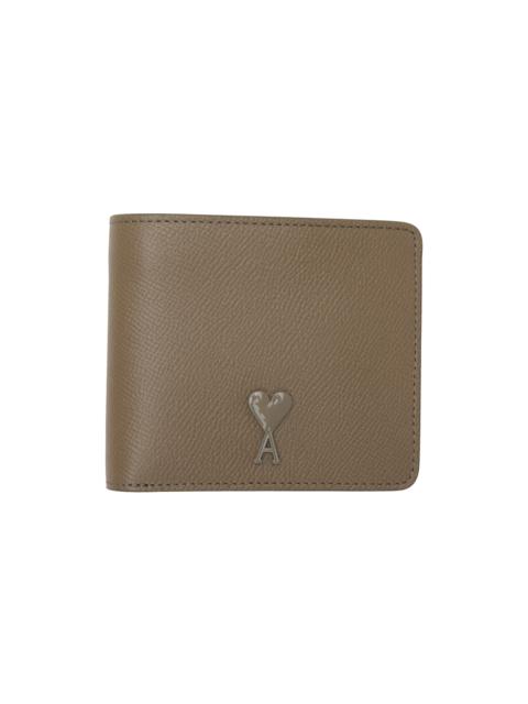 AMI Paris Taupe Ami De Cœur Wallet