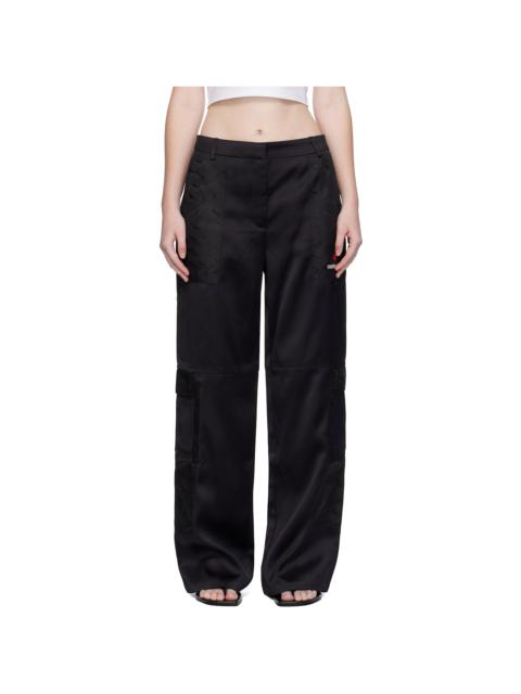 CASABLANCA Black Mountain Camo Cargo Trousers