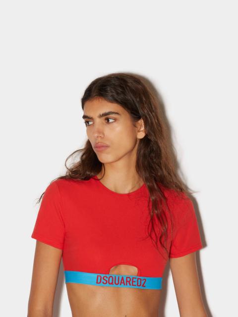 DSQUARED2 DSQUARED2 LOGO SHORT SLEEVES TOP