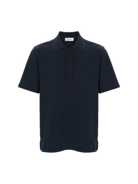 Lanvin short-sleeve cotton polo shirt