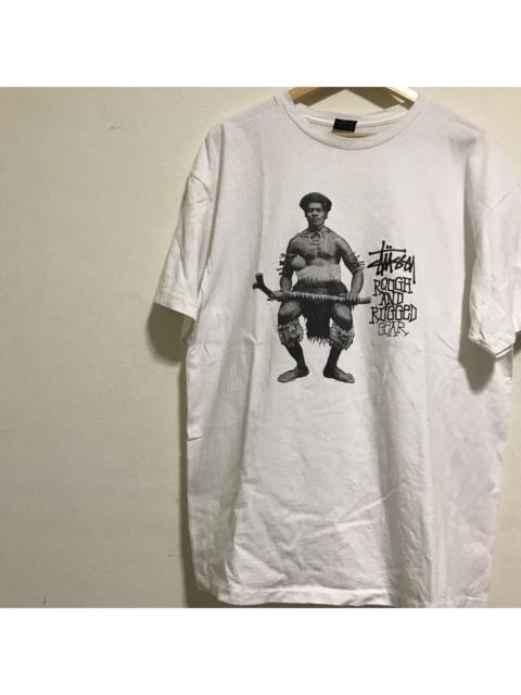 Stüssy Vintage Stussy photo print t shirt rough and rugged gear