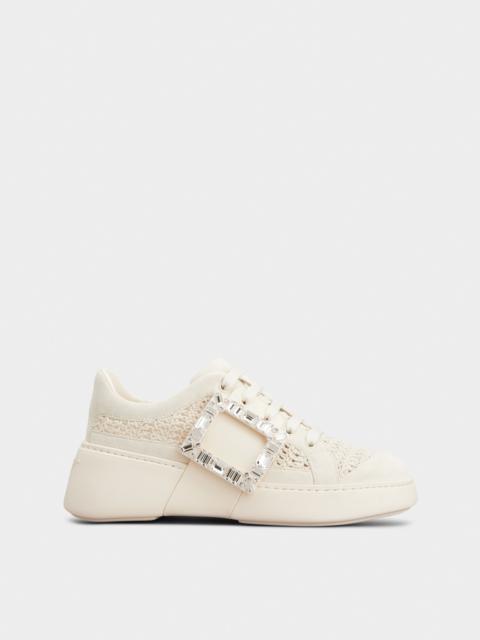 Roger Vivier Viv' Skate Sneakers in crochet