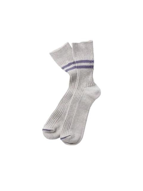 ROTOTO® R1468 Hemp organic Socks - Gray/Purple Haze