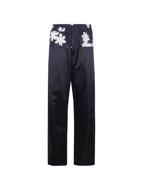 Dries Van Noten "Pablo" Bicolor Trousers