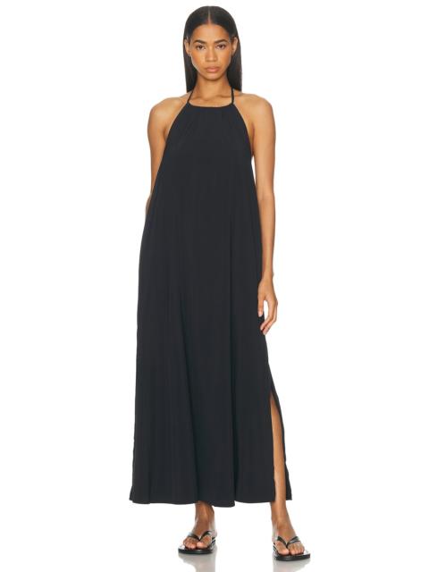 BEYOND YOGA Go With The Flow Halter Dress