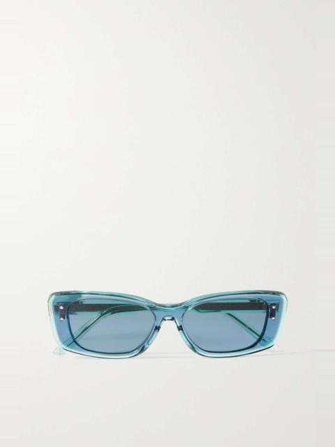 Dior DiorHighlight S21 rectangle-frame acetate sunglasses