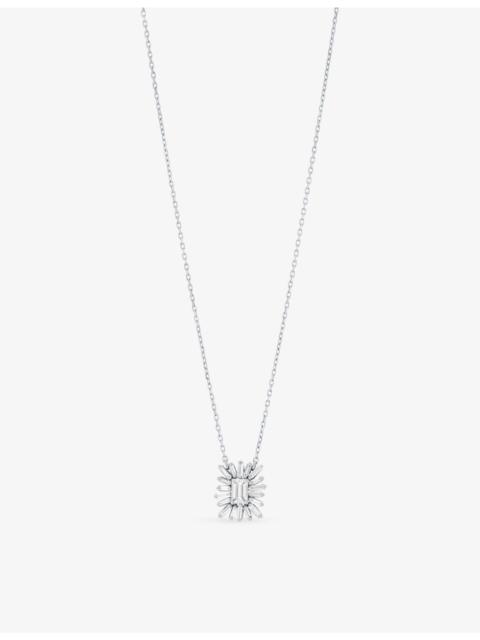 SUZANNE KALAN Pendant 18ct White-Gold And 0.41ct Diamond Necklace