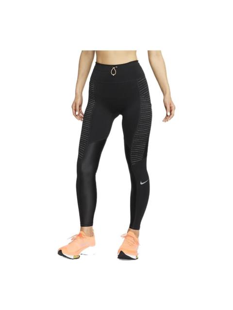 Nike (WMNS) Nike Dri-FIT Sports Training Running Quick Dry Breathable Leggings Black DD6856-010