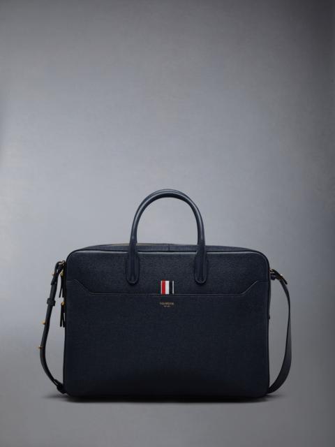 Thom Browne Pebble Grain Leather Business Bag