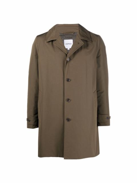 Aspesi single-breasted tailored coat