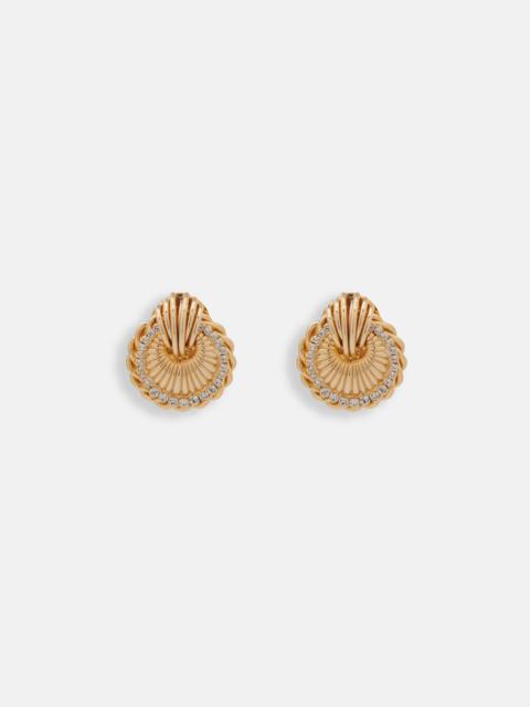 Alessandra Rich SHELL EARRINGS