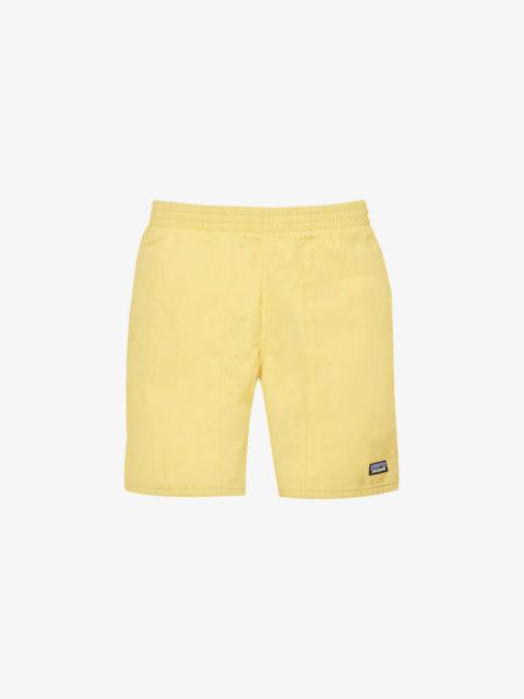 Funhuggers brand-patch cotton-canvas shorts