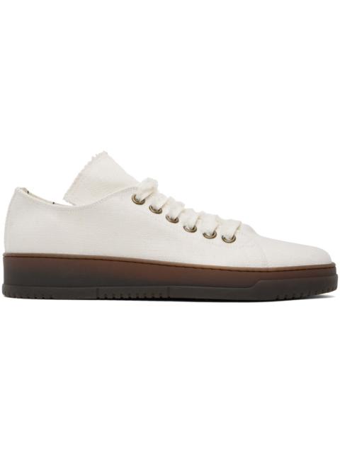 UMA WANG Off-White Tennis Sneakers