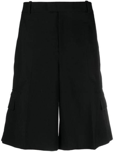 Alexander McQueen tailored cotton shorts