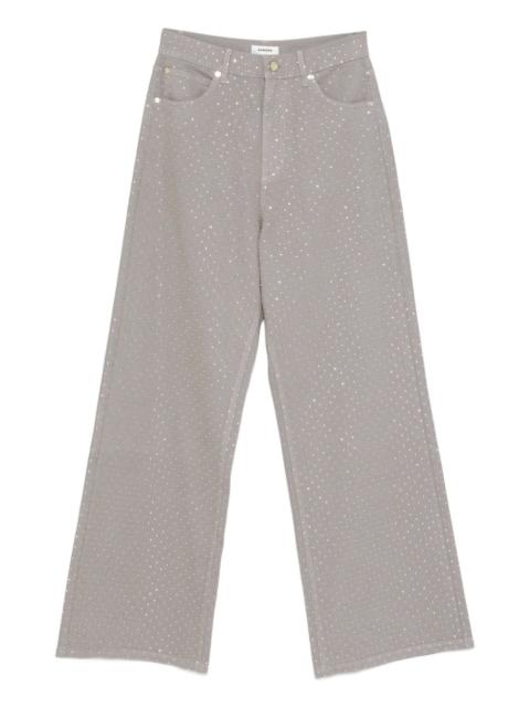 Sandro embellished trousers