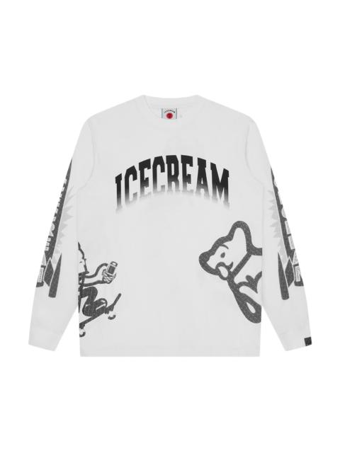 ICECREAM HALFTONE MULTI LOGO LS T-SHIRT