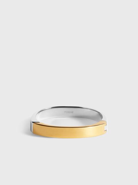 TOTEME Signature bracelet silver/gold