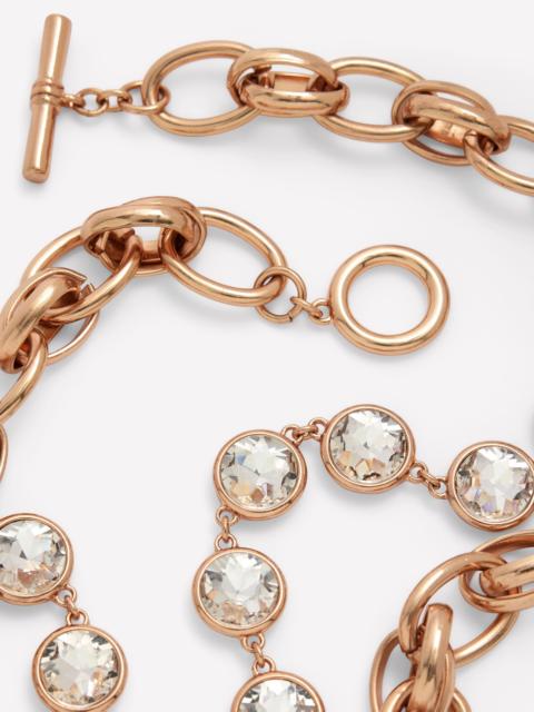 BODEN Metal Jewel Chunky Necklace-Gold