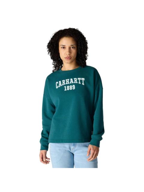 Carhartt Women's Loose Fit Midweight Carhartt Graphic Sweatshirt