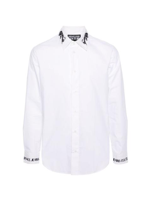 VERSACE JEANS COUTURE Watercolour Couture cotton shirt