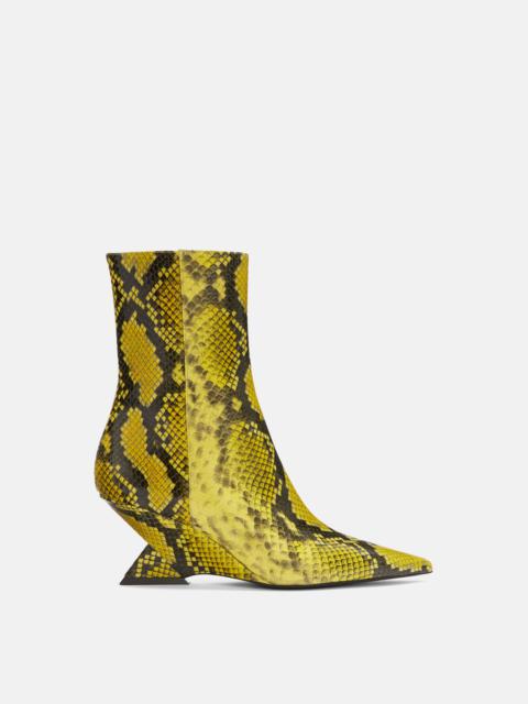 THE ATTICO ''CHEOPE'' FLUO YELLOW ANKLE BOOT