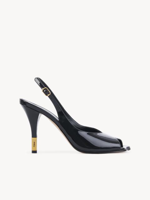 Chloé HEELED FLOWER SANDAL