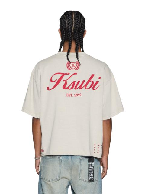 Ksubi KLASSE HALEN SS TEE SMOKE