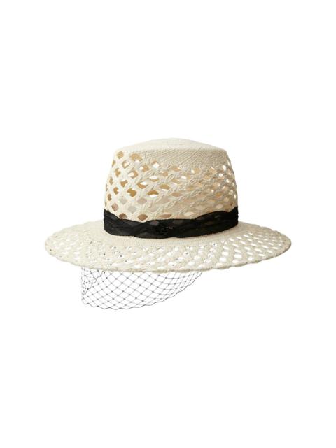 MAISON MICHEL Kyra Veil sun hat