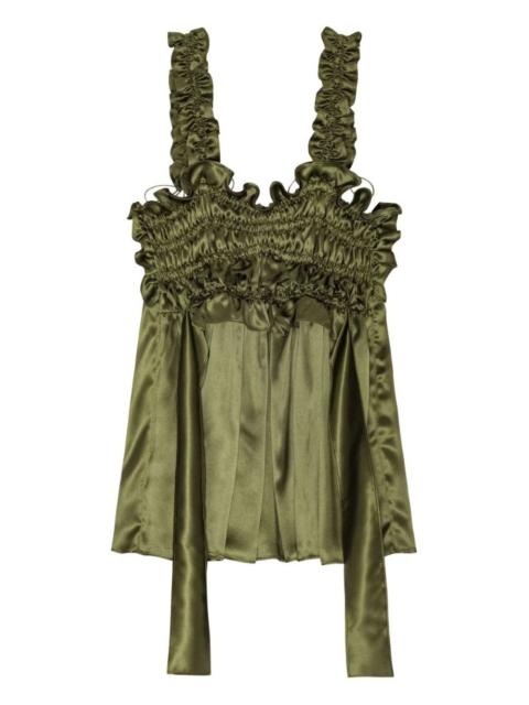 CECILIE BAHNSEN Gia silk top