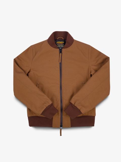 Iron Heart IHM-44-BRN 17oz Duck Type L-2B Flight Jacket - Brown