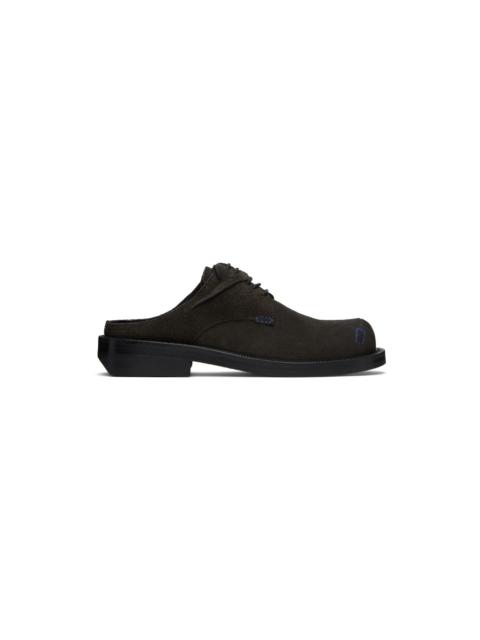 ADER error Gray Curve MU01 Slip-On Derbys