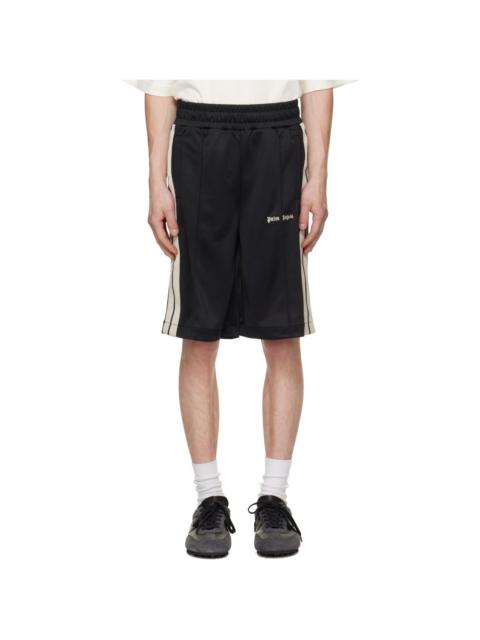 Palm Angels Black Classic Logo Track Shorts